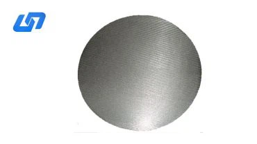 Discos de filtro de titânio sinterizado poroso de folha de espuma de titânio