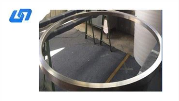 BT1.0 Anel de flange de titânio forjado